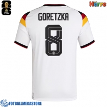 Fotballdrakt Herre Tyskland Leon Goretzka #8 Hjemmedrakt VM 2026 Kortermet